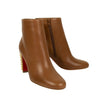 'Suzi Folk' 85mm Boots Heels - Brown