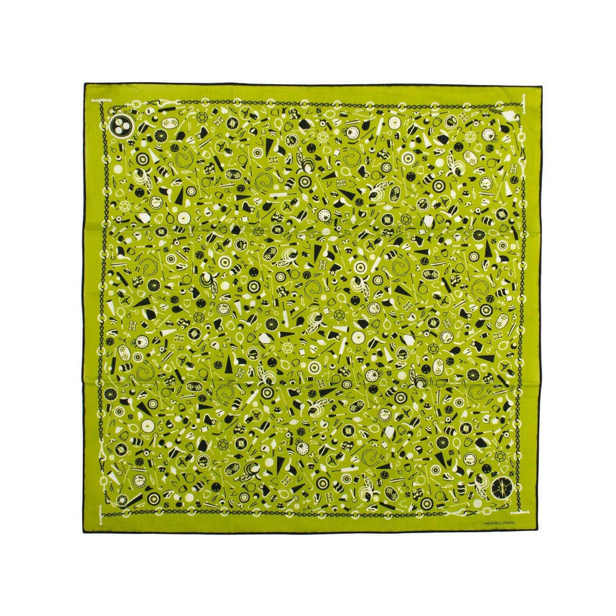 Cotton Sport 'En Vranc' 55 Bandana Scarf - Green