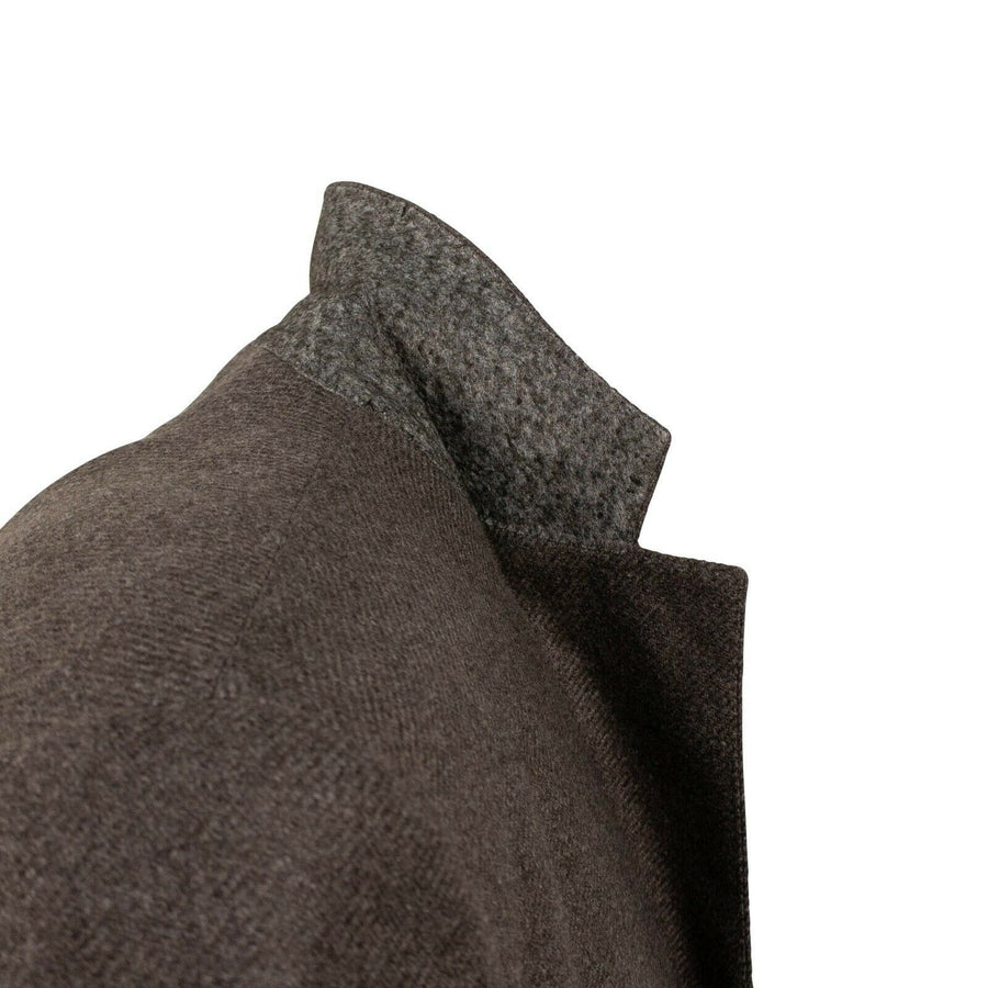 Drop 6 3 Roll 2 Button Cashmere Sport Coat - Brown