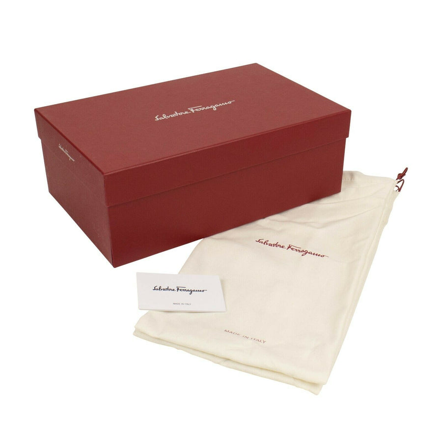 Tweed Leather 'Gancini' Dress Shoes - Black