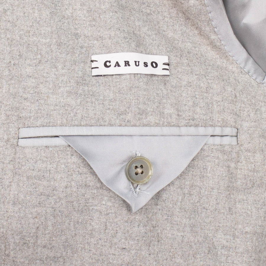 Drop 8 Wool Blend 3 Roll 2 Button Slim Fit Suit - Beige