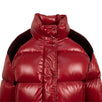 Chouette Down Filled Quilted Puffer Coat - Red