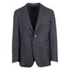 Drop 8 Pin Striped Wool Two Button Suit - Charcoal Grey