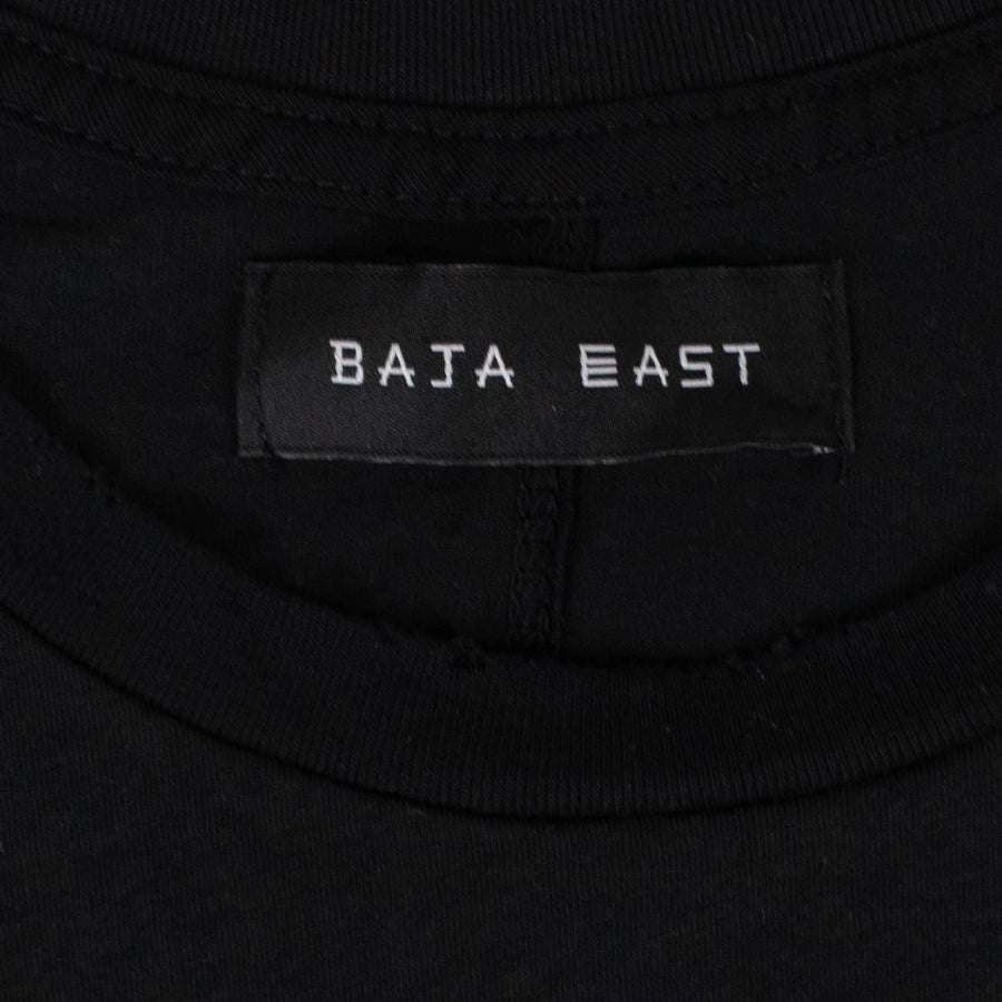 Embassy Distressed Short Sleeve T-Shirt - Black