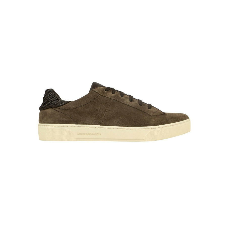 ERMENEGILDO ZEGNA x MASERATI Sneaker - Brown
