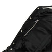 Silk Baseball Bomber Jacket - Black