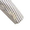 Drop 8 Striped Cotton 3 Roll 2 Button Sport Coat - Beige