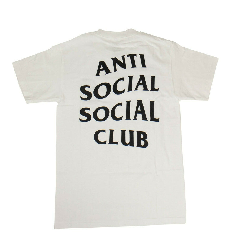Cotton 'ASSC' Black Logo T-Shirt - White