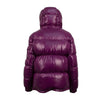 'Wilson' Down Filled Quilted Puffer Coat - Purple