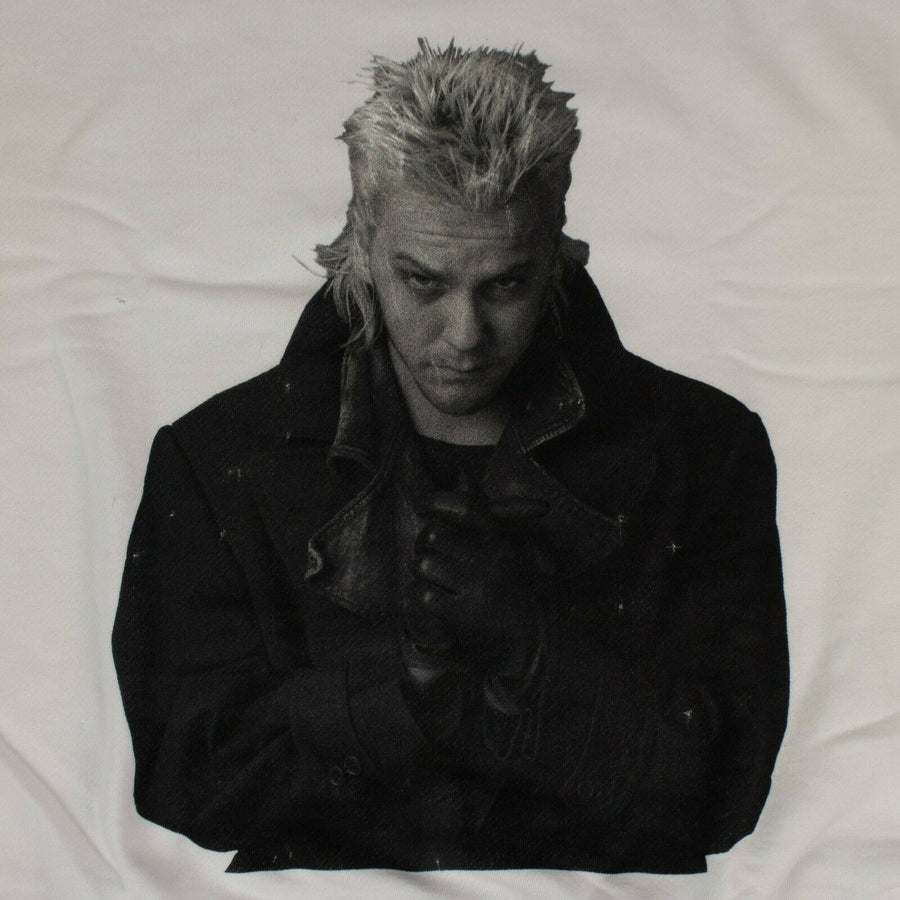 Cotton 'Lost Boys' Loose Fit Sweatshirt - White