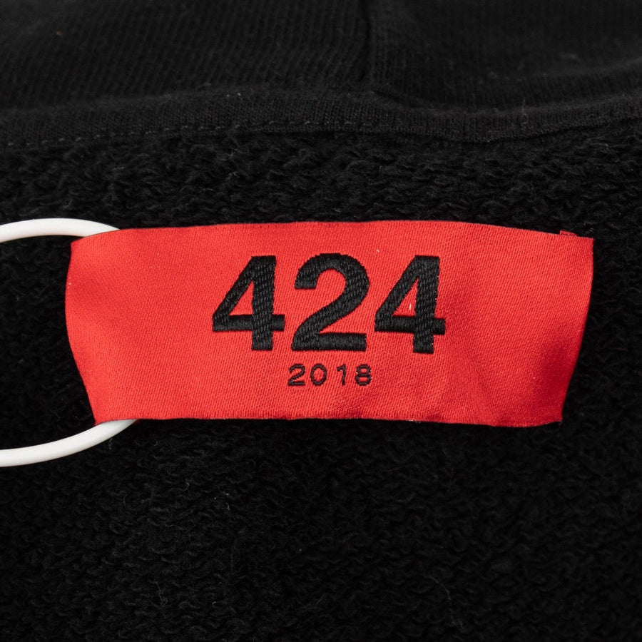 Ransom Note Hoodie Sweatshirt - Black / Multi