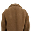 Over-Sized Shearling Coat - Brown