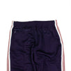 Polyester Side Stripe Track Pants - Purple