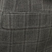Drop 6 Plaid Wool Blend 3 Roll 2 Button Classic Fit Suit - Gray