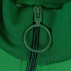 Zip Up Logo Stripe Track Jacket - Green