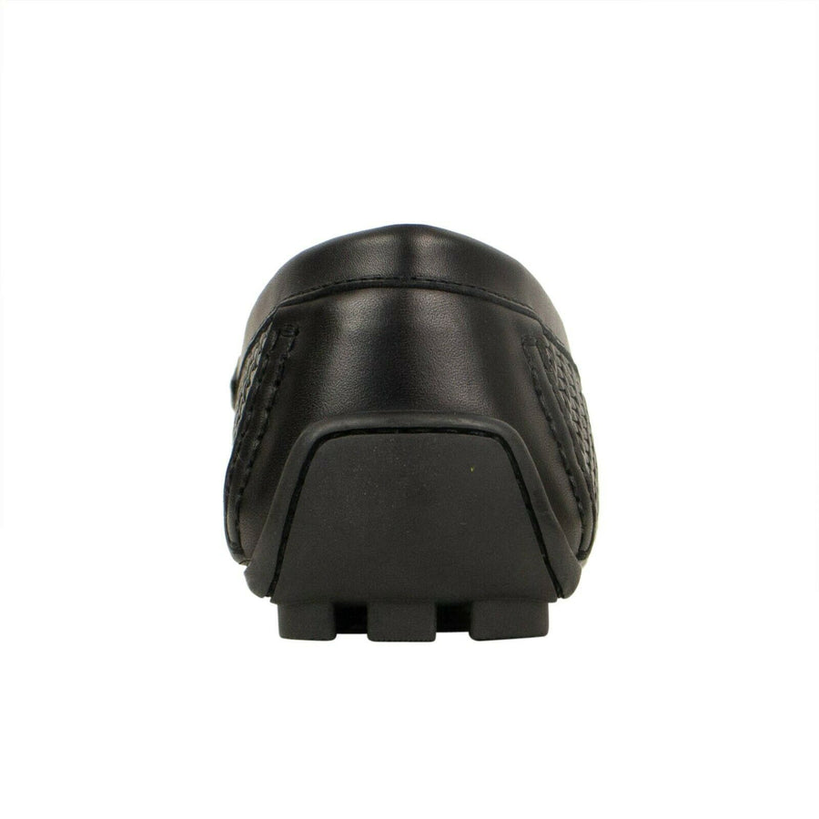 Leather Driver Loafer - Black