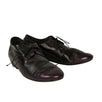Discesa Iridescent Leather Flats - Black