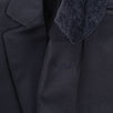 Drop 8 Wool Blend Solid Two Button Suit - Black