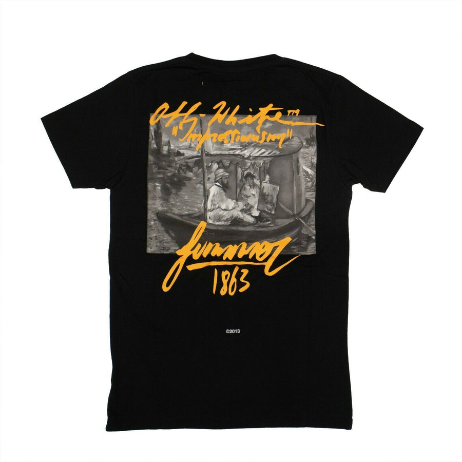 'Impressionism' T-Shirt - Black