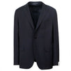 Drop 7 Wool 3 Roll 2 Button Slim Fit - Navy Blue