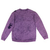 Free Fallin Perfect Crew Neck Pullover Sweater - Acid Purple
