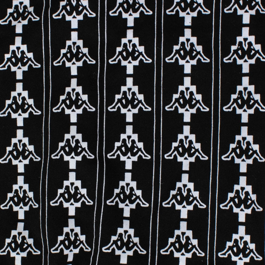 Kappa All Over Crew Neck Sweater - Black / White