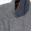 Glen Plaid Wool Two Button 3 Piece Suit - Gray