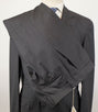 Wool Double Breasted Suit - Charcoal Gray