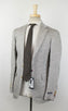 Linen 2 Button Sport Coat - Light Gray