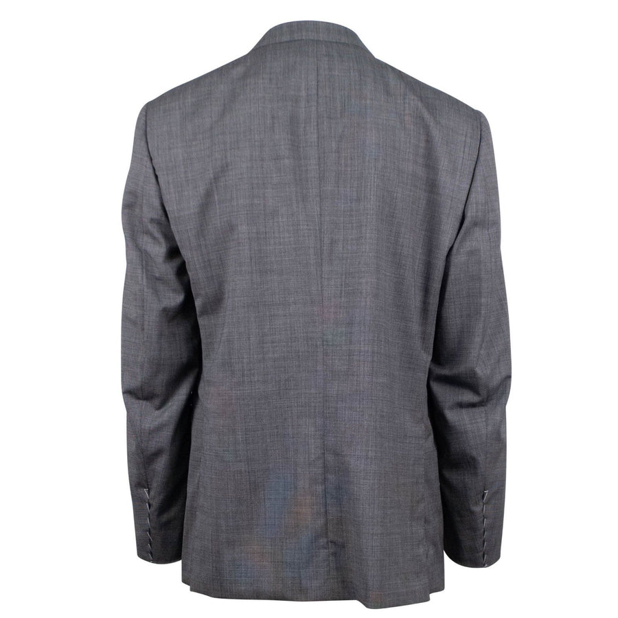 Drop 7 Birdseye Wool Two Button Suit - Gray