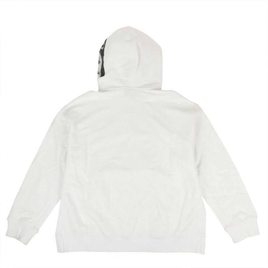 MARCELO BURLON x MUHAMMAD ALI Cotton Ali Chest Hoodie - White