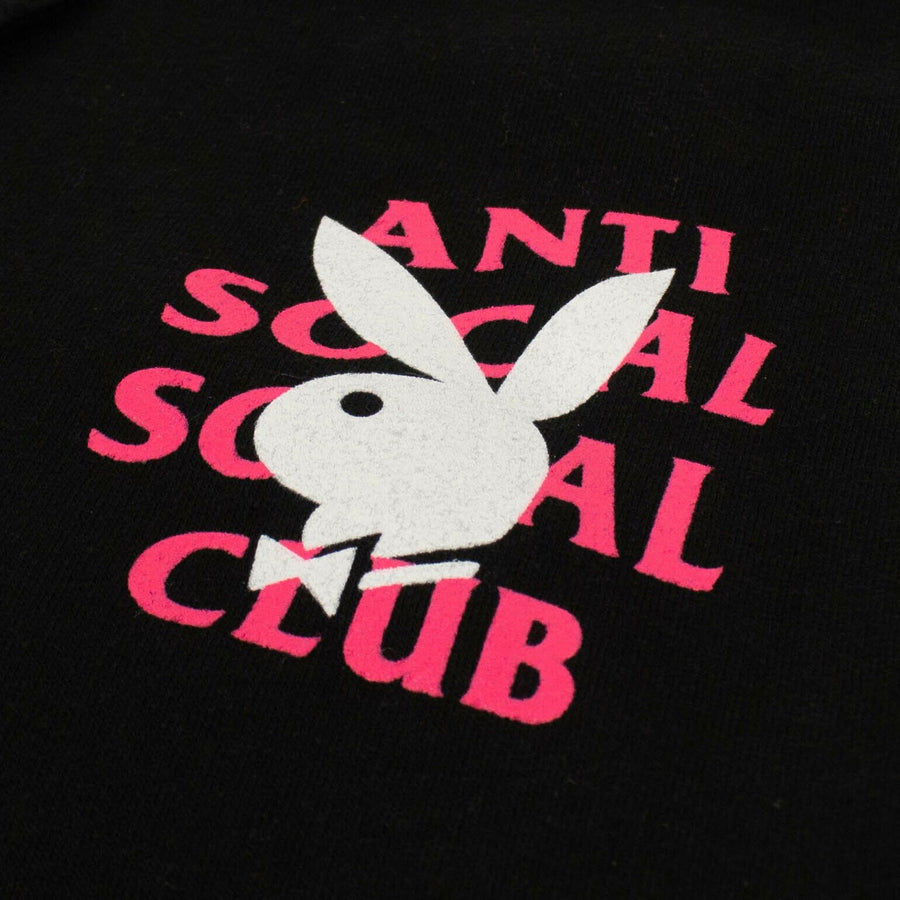 Playboy Remix 'ASSC' Hooded Sweatshirt - Black