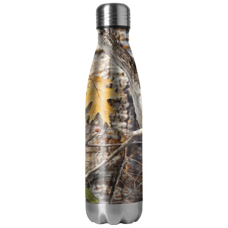X-PAC 16.9oz Double Wall Stainless Steel Vacuum Bottle in Camo