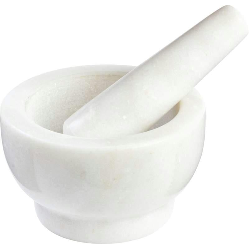 HealthSmart Marble Mortar and Pestle