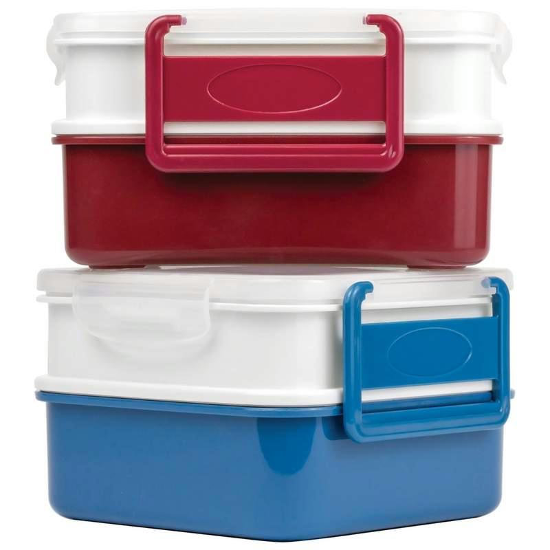LaCuisine 6 Piece Locking Lunch Container Set