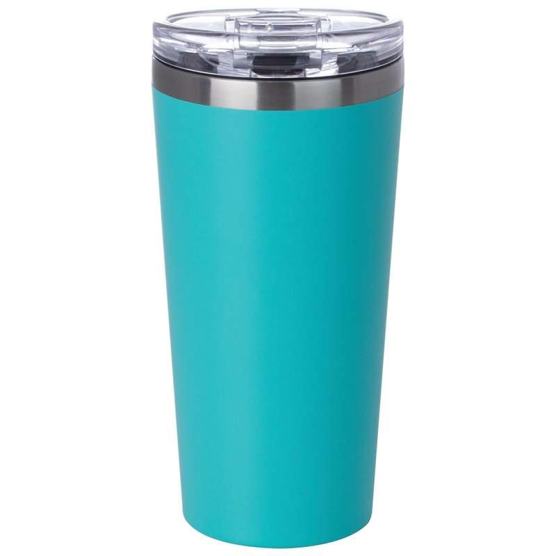 16oz Teal Double Wall Vacuum Tumbler
