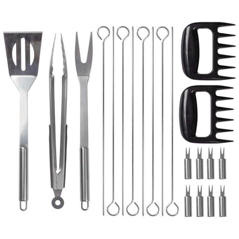 Mossberg 21pc Stainless Steel BBQ Set