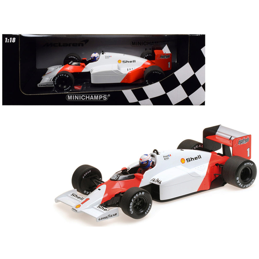 Mclaren Tag Mp4/2c #1 Alain Prost Shell World Champion (1986) 1/18 Diecast Model Car By Minichamps 530861801