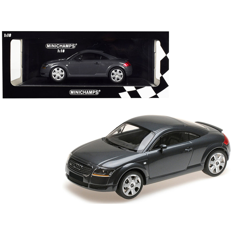 1998 Audi Tt Coupe Metallic Gray Limited Edition To 300 Pieces Worldwide 1/18 Diecast Model Car By Minichamps 155017020