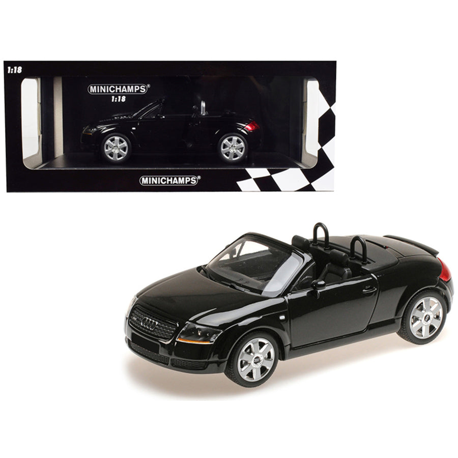 1999 Audi Tt Roadster Black Limited Edition To 300 Pieces Worldwide 1/18 Diecast Model Car By Minichamps 155017030