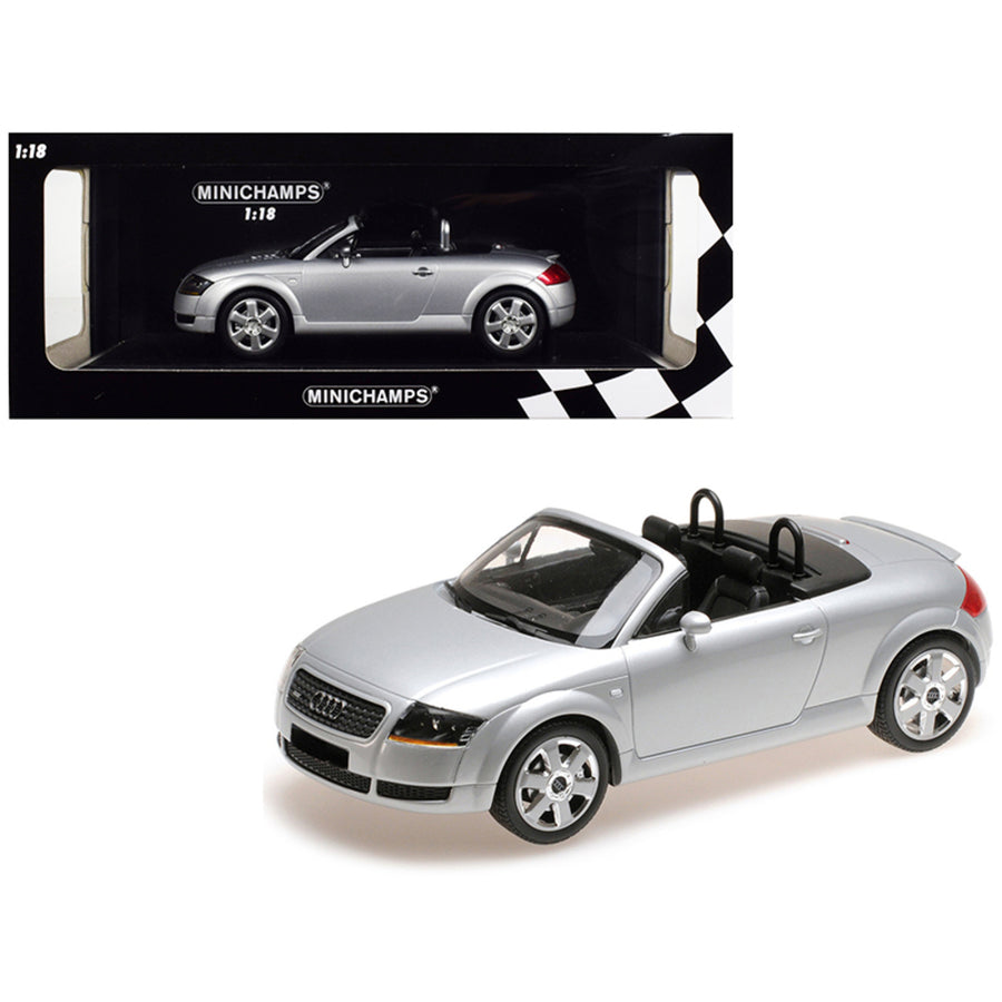 1999 Audi Tt Roadster Silver Limited Edition To 300 Pieces Worldwide 1/18 Diecast Model Car By Minichamps 155017031