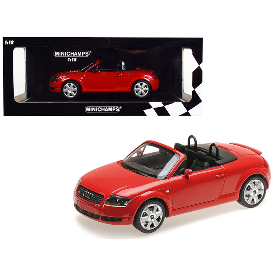 1999 Audi Tt Roadster Red Limited Edition To 300 Pieces Worldwide 1/18 Diecast Model Car By Minichamps 155017032
