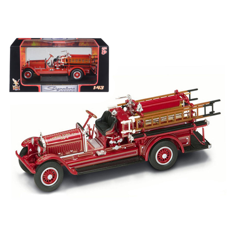 1924 Stutz Model C Fire Engine Red 1/43 Diecast Model By Road Signature 43006r