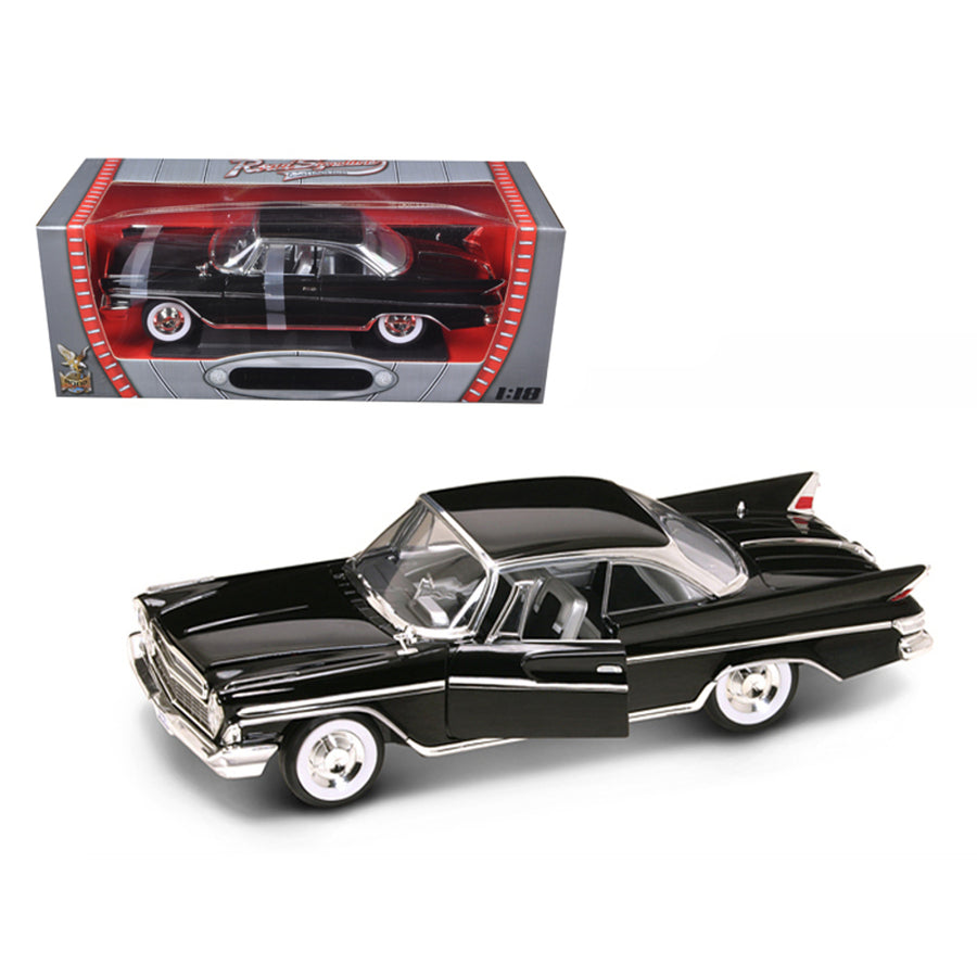 1961 Desoto Adventurer Black 1/18 Diecast Model Car By Road Signature 92738bk