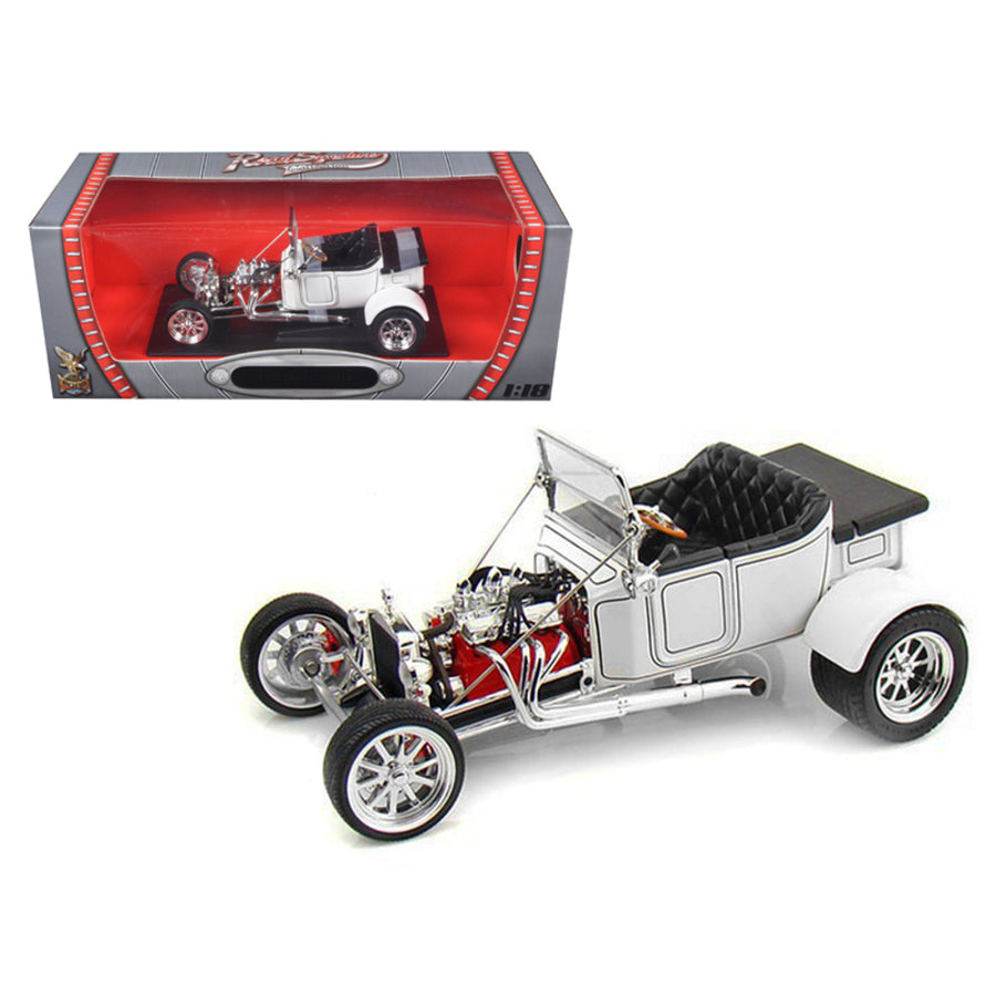 1923 Ford T-bucket Roadster White 1/18 Diecast Car Model By Road Signature 92828w