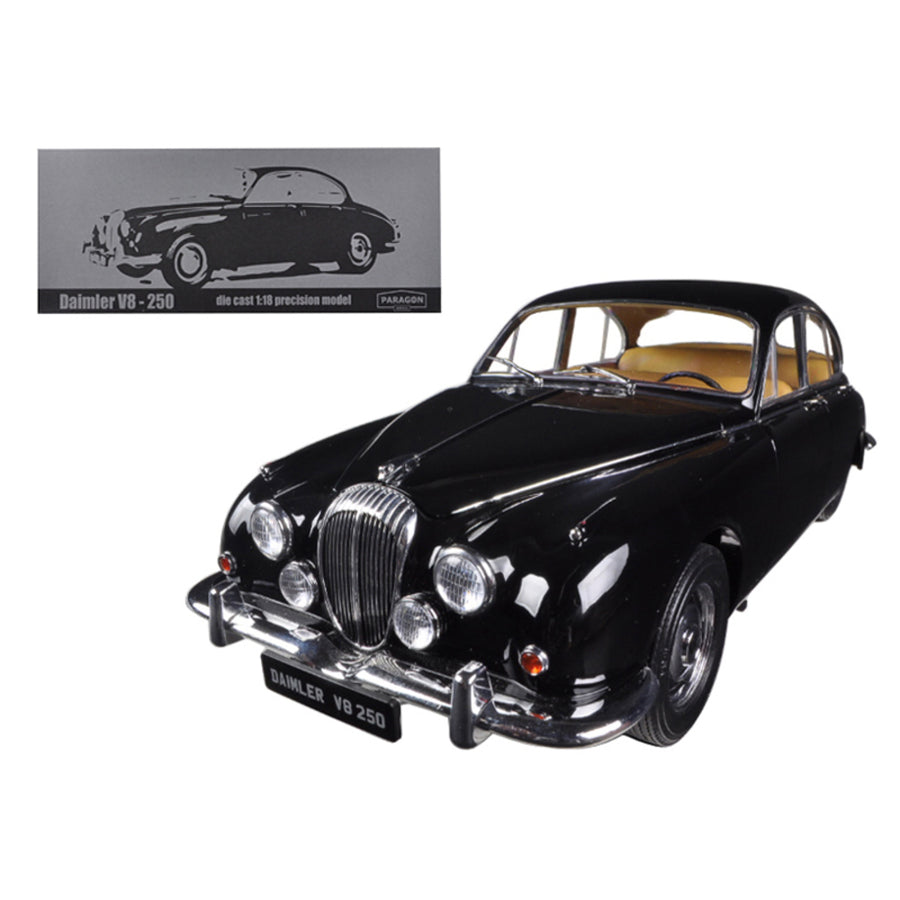 1967 Daimler V8-250 Black Limited To 3000pc 1/18 Diecast Car Model By Paragon 98311