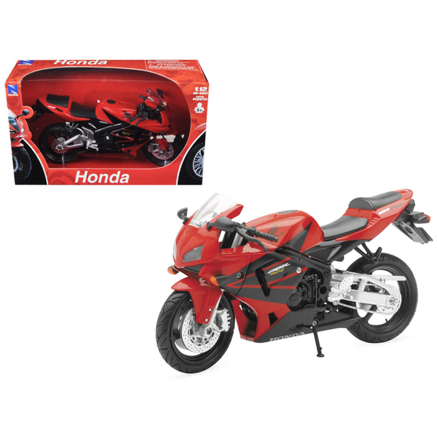 2006 Honda Cbr600r Red 1/12 Diecast Motorcycle Model By New Ray Nr42603