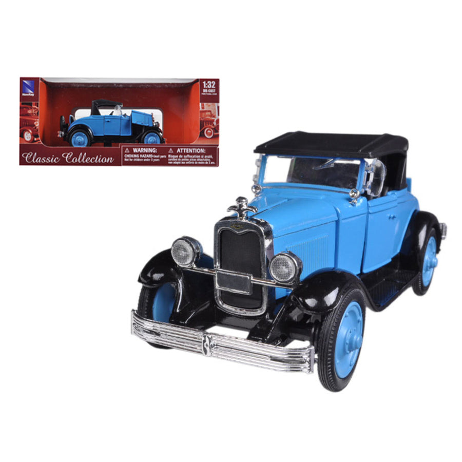 1928 Chevrolet Roadster Blue 1/32 Diecast Model Car By New Ray Nr55013
