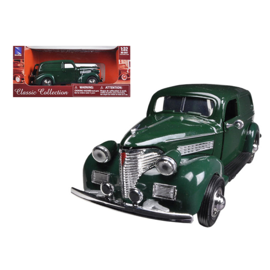 1939 Chevrolet Sedan Delivery Green 1/32 Diecast Car Model By New Ray Nr55053