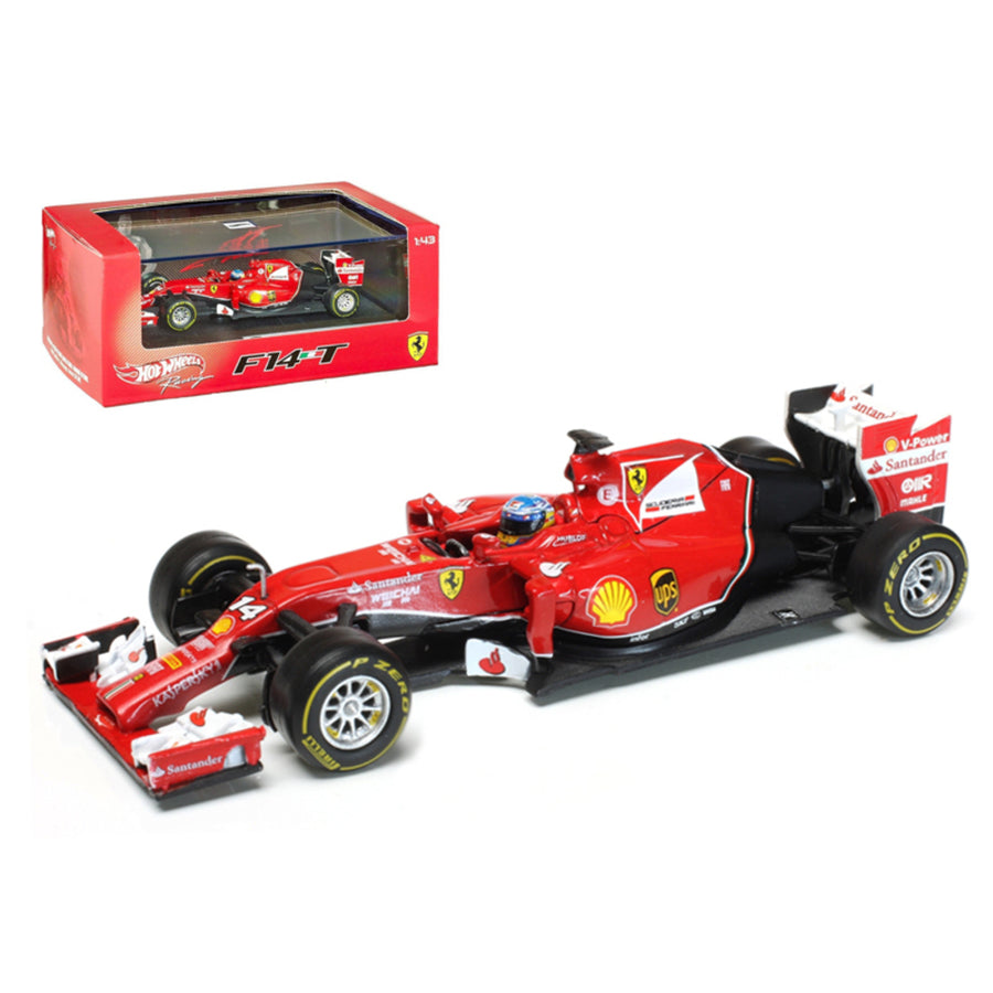 2014 Ferrari F1 F14 T Formula 1 F2014 Fernando Alonso 1/43 Diecast Car Model By Hotwheels Bly69